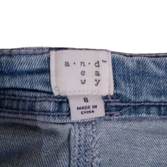 A New Day denim skirt sz 8 - Picture 3 of 8